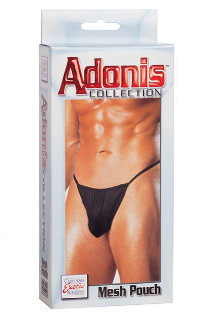 ADONIS - MESH POUCH - BLACK